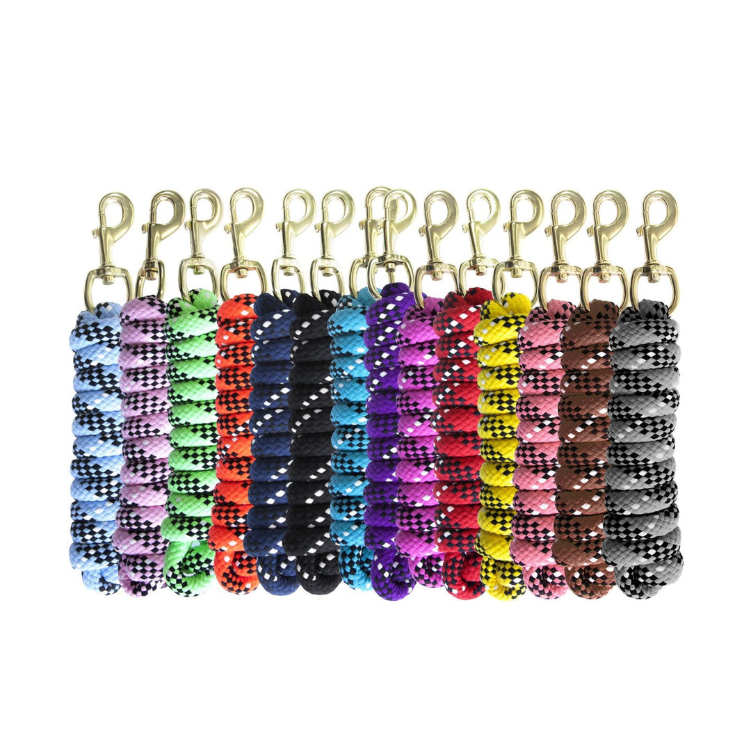 KM Elite 7ft Cotton Double Braid Lead Rope