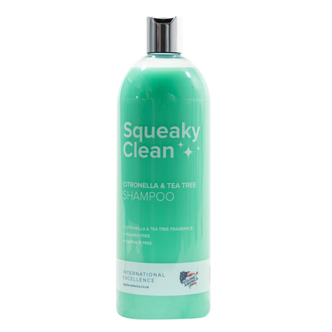 Squeaky Clean Citronella and Tea Tree Shampoo 1ltr