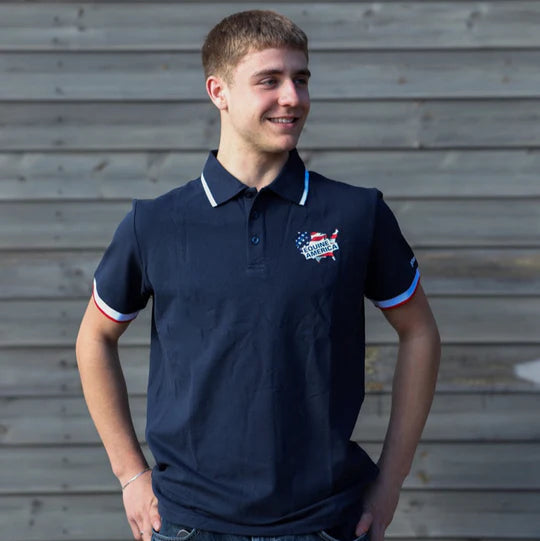 Equine America Mens Polo Shirt