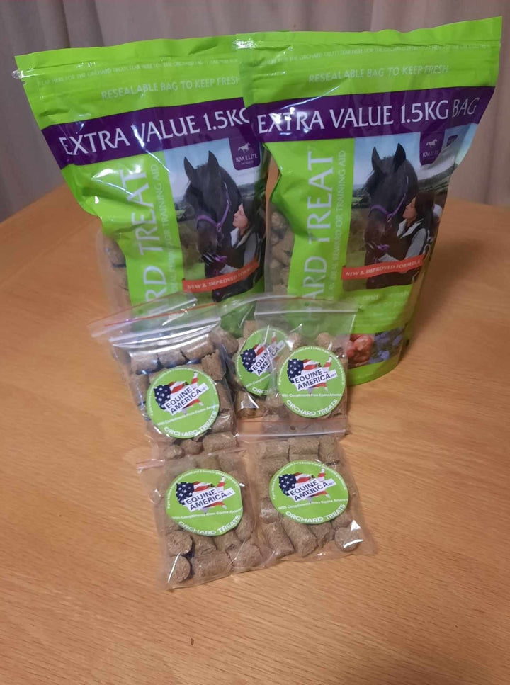 KM Elite Equine Orchard Treats 100gm Sample